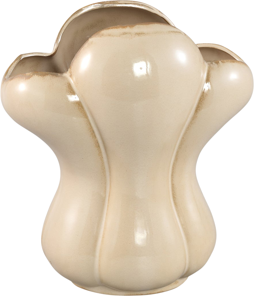 Mellie Cream France Leliebloem Keramische Vaas M Decoratief
