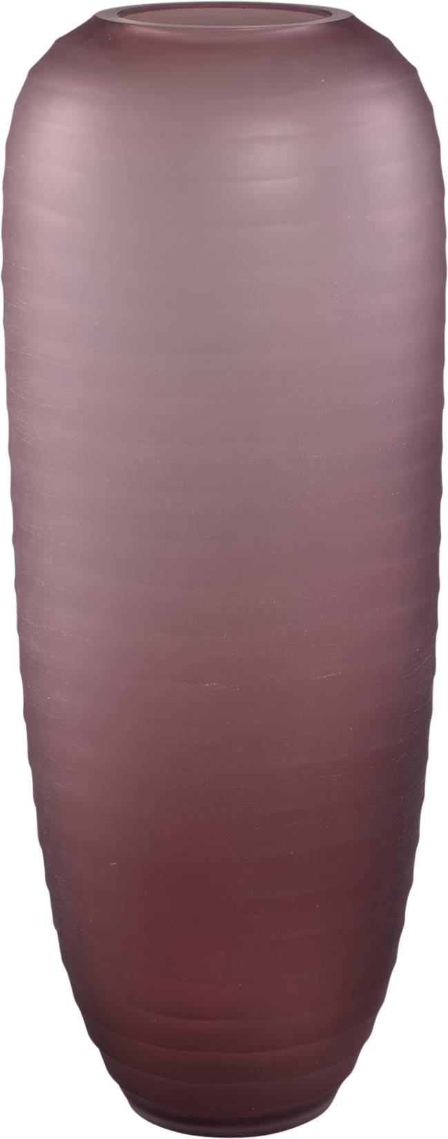Nadah Roze Ronde Ribbelglas Vaas Hoog Formaat Sfeervol Decor